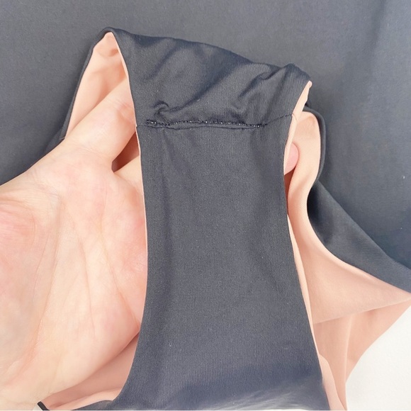 KYA SWIM Havana Reversible Strapless One Piece Bathing Suit Swim Black Tan Rose - Picture 10 of 11